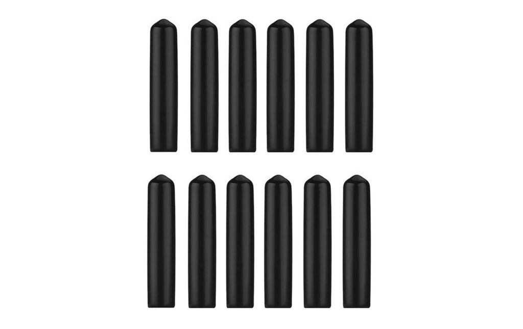 Westmark Capuchons anti-poussière et de protection pour les becs verseurs 12 pièces, Noir