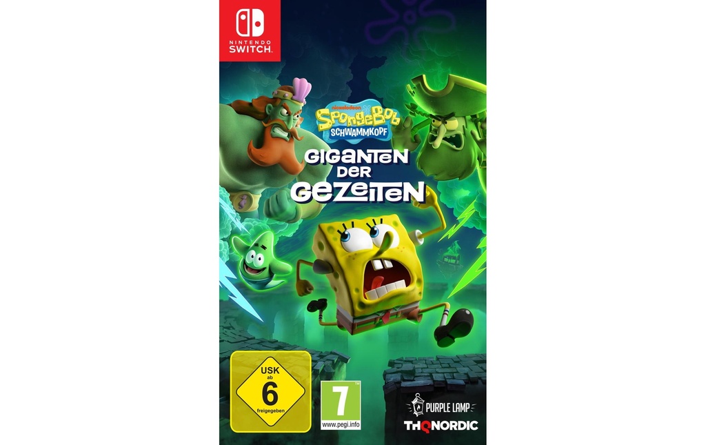 THQ SpongeBob Squarepants: Les Géants de la Marée [NSW] (F) (Boîte)