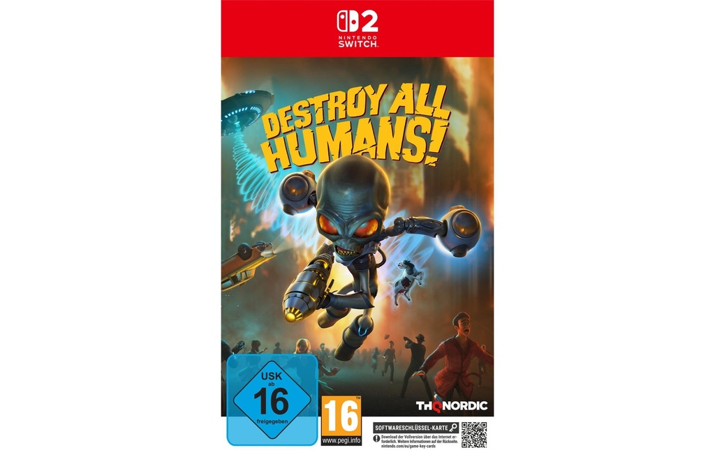 THQ Destroy All Humans! [NSW2] (Carte de jeu)