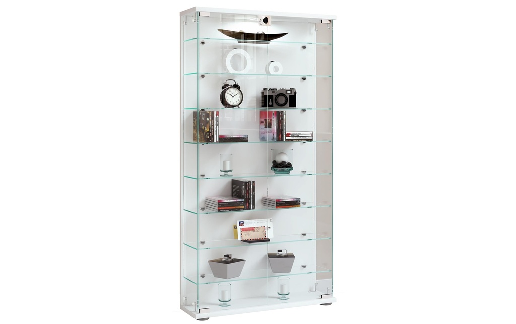 VCM Vitrine Stelas L 59 x 114 cm, blanc