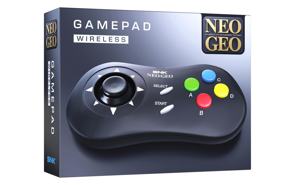 Plaion NEO GEO AES+ Gamepad (Noir) (DE,EN,FR,IT,ES) Sans fil