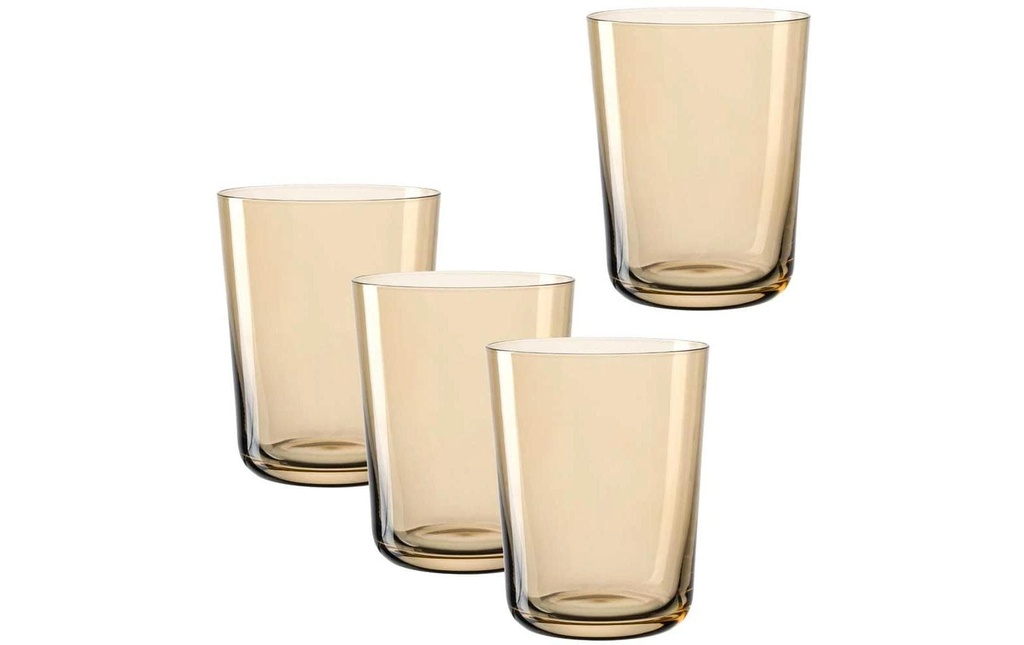 LEONARDO Verre Leggero 240 ml, Tosca, 4 pièces