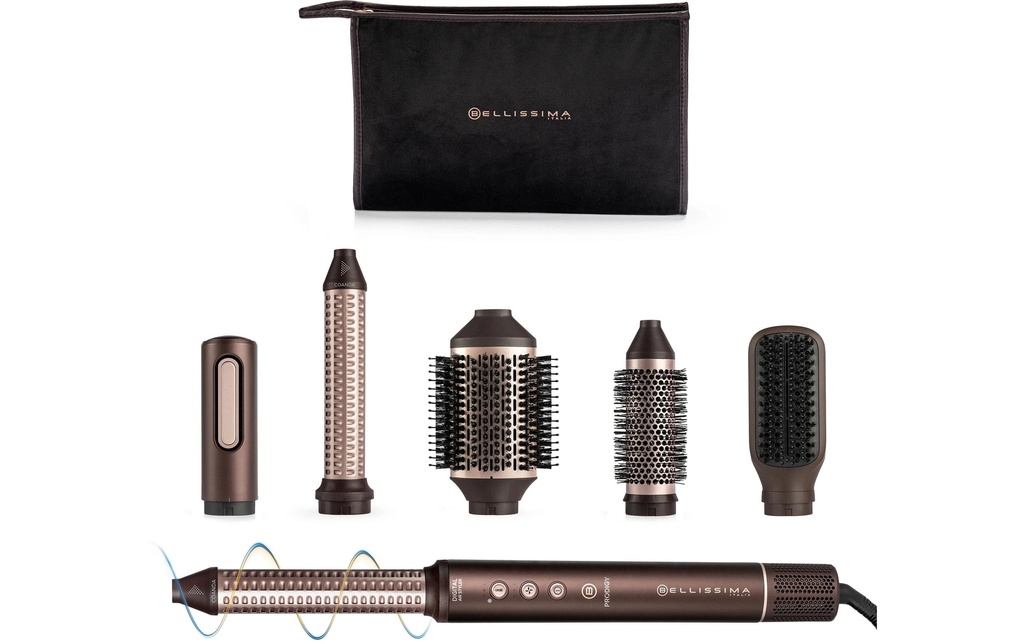 Bellissima Brosse à friser à air chaud Prodigy Bronze