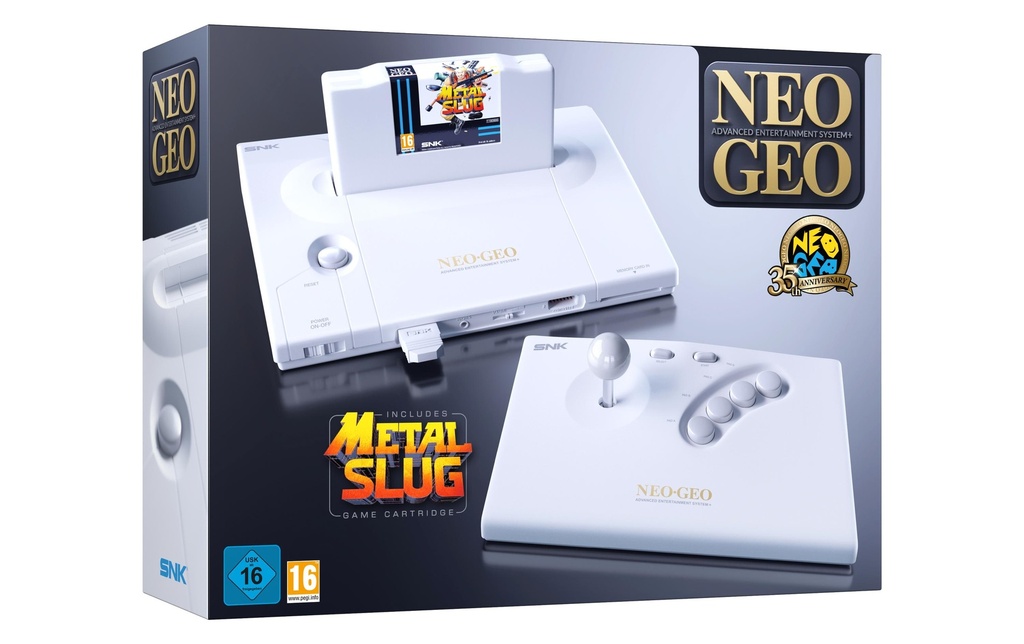 Plaion NEO GEO AES+ Anniversary Edition (DE,EN,FR,IT,ES) Blanc