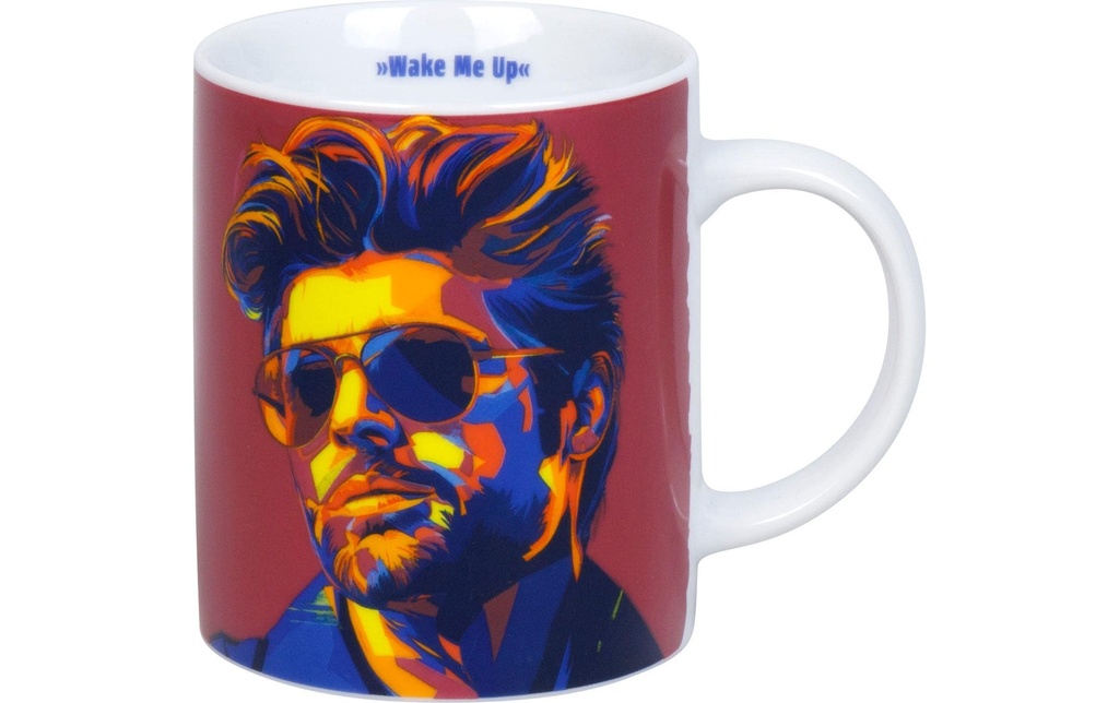 Könitz Tasse universelle George Michael 300 ml, 1 Pièce/s, Multicolore