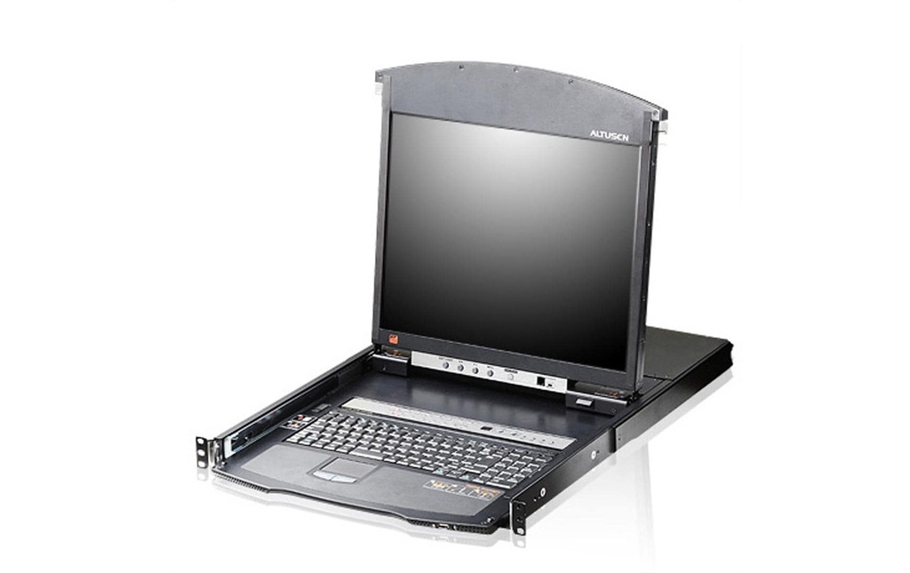 Aten Console KVM KL1516AiM 16 ports Cat 5 Dual Rail LCD CH
