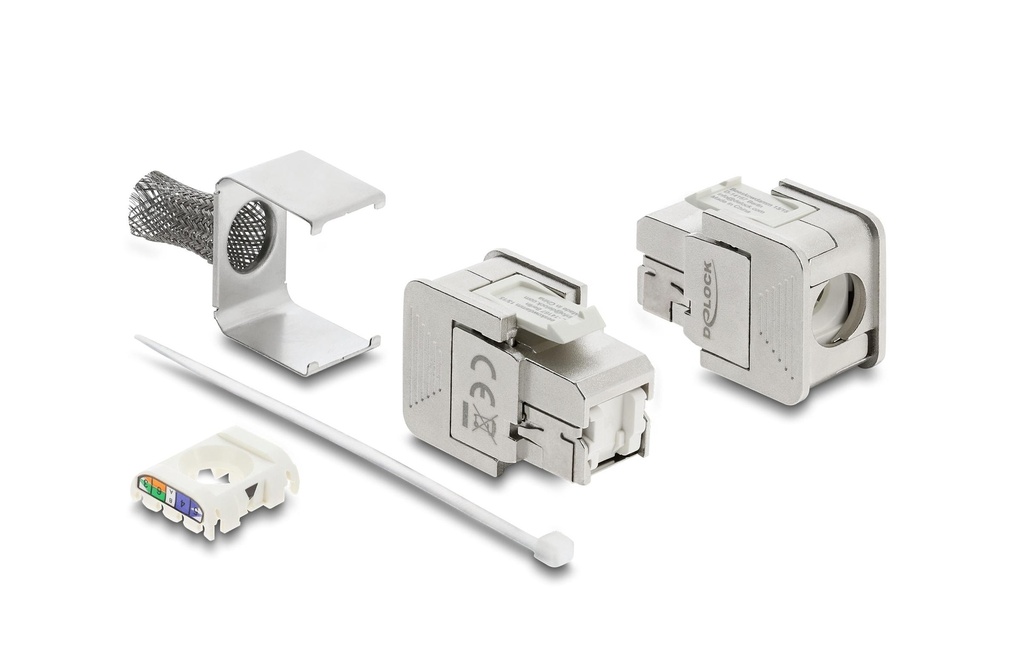 Delock Module Keystone RJ45 femelle vers LSA blindé