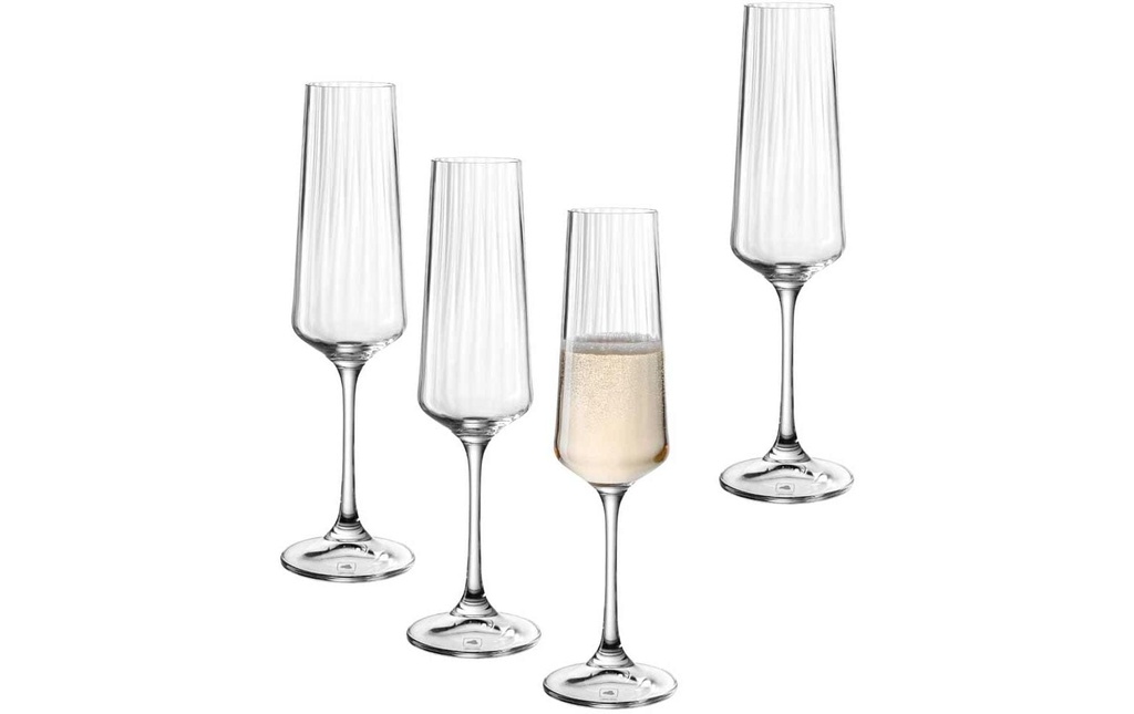LEONARDO Verre à champagne Paolo 180 ml, 4 pièces