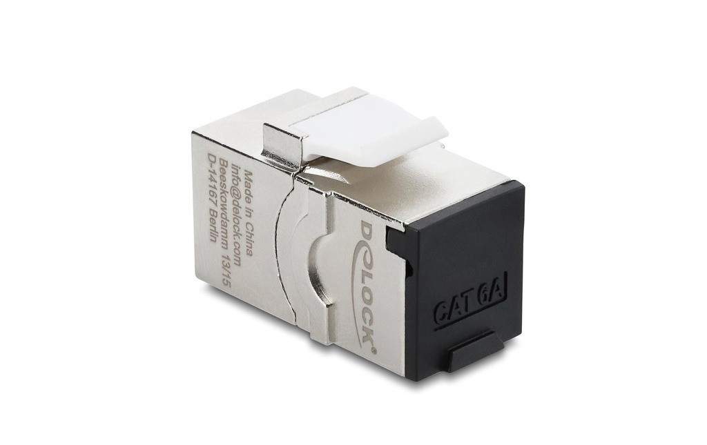 Delock Module Keystone RJ45 femelle vers RJ45 femelle Cat.6A