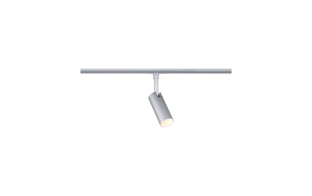 Paulmann URail Spot sur rail Tubo Spot simple Chrome matt
