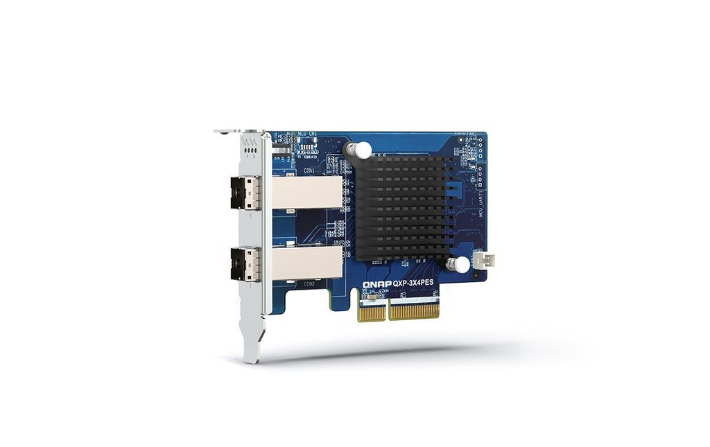 QNAP Carte d’extension QXP-3 x 4PES interne 32000 Mbps