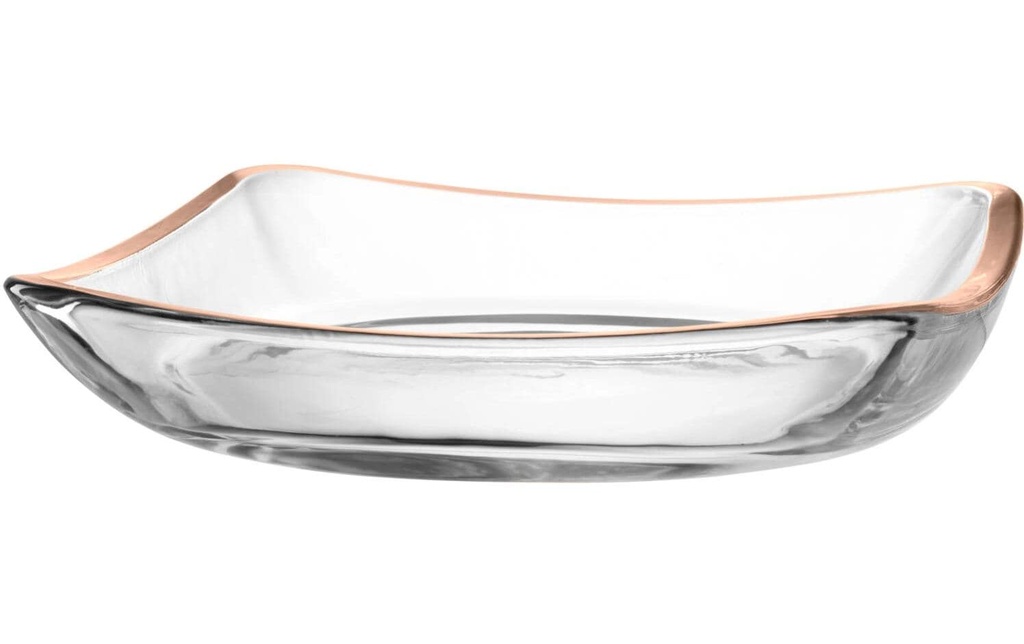 LEONARDO Assiette Piazza 20 cm, Cachi, 4 pièces