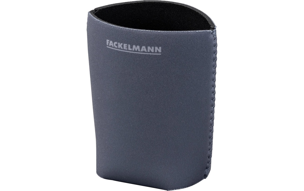 Fackelmann Refroidisseur de canettes, néoprène, gris