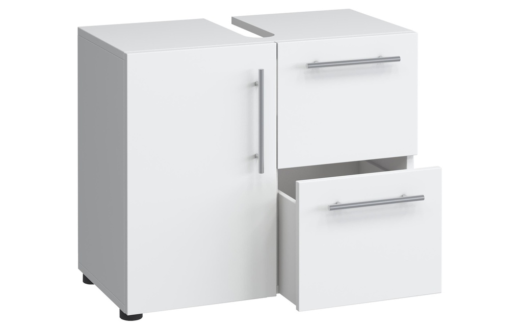 VCM Meuble sous lavabo Flandu 61 x 51 cm, blanc