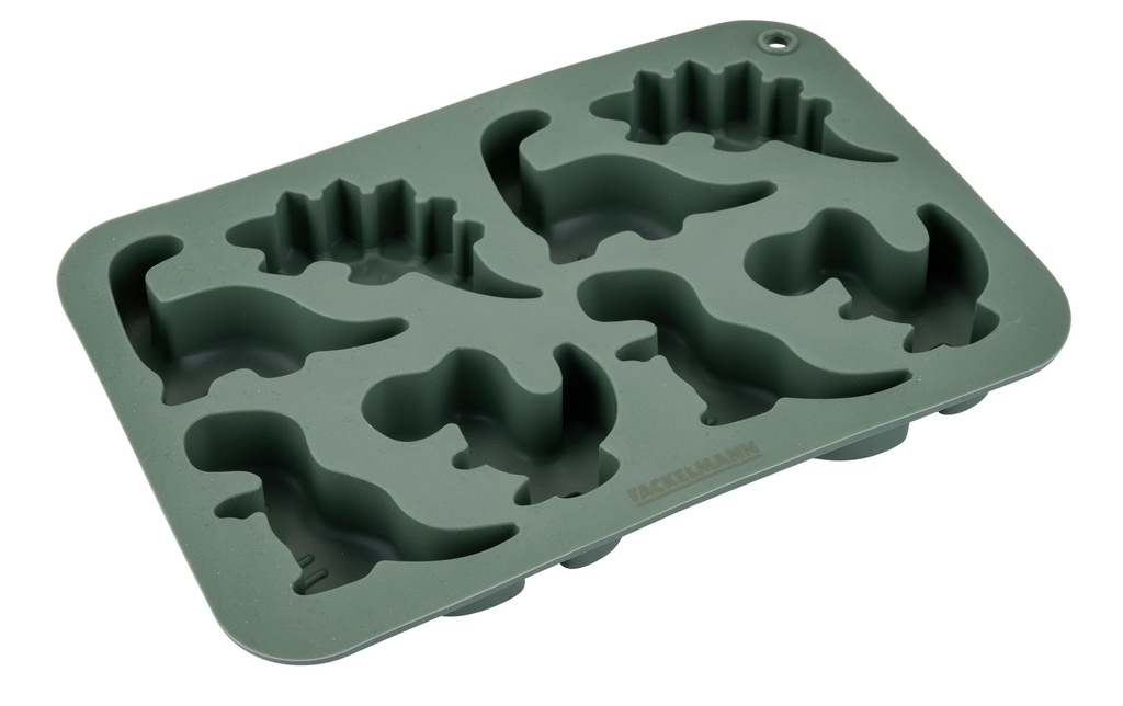 Fackelmann Moule à glaçon Les dinosaures, Silicone