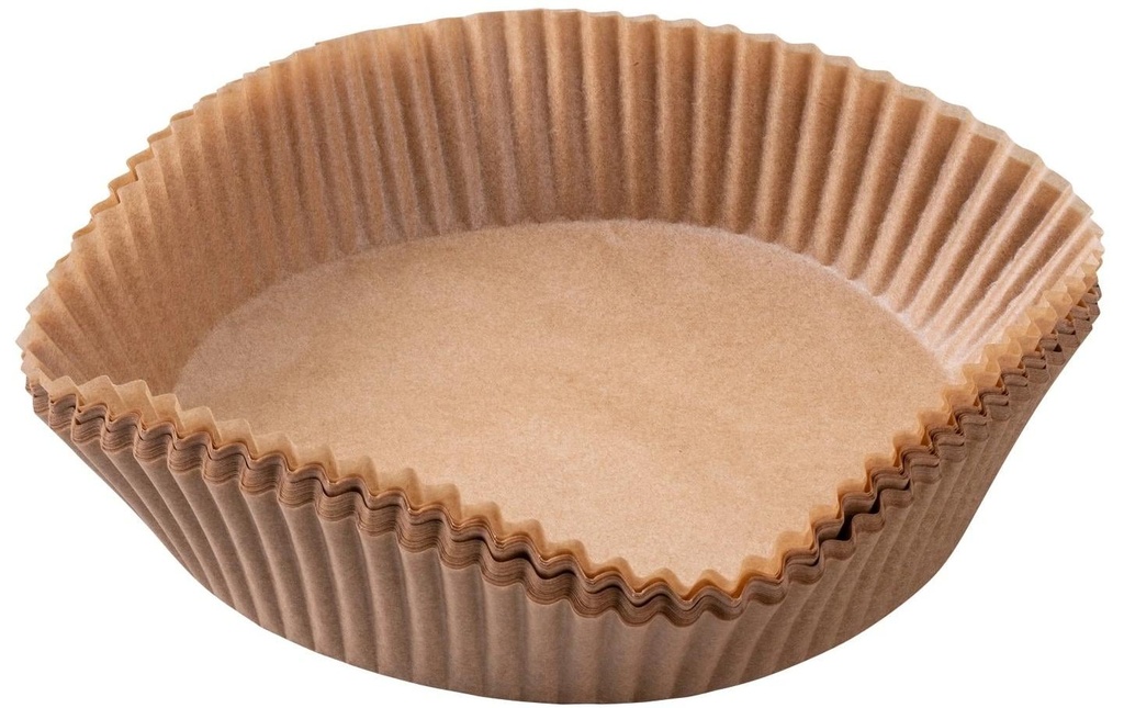 Fackelmann Papier de cuisson Airfryer, 160 x 160 x 45 mm, 40 pièces