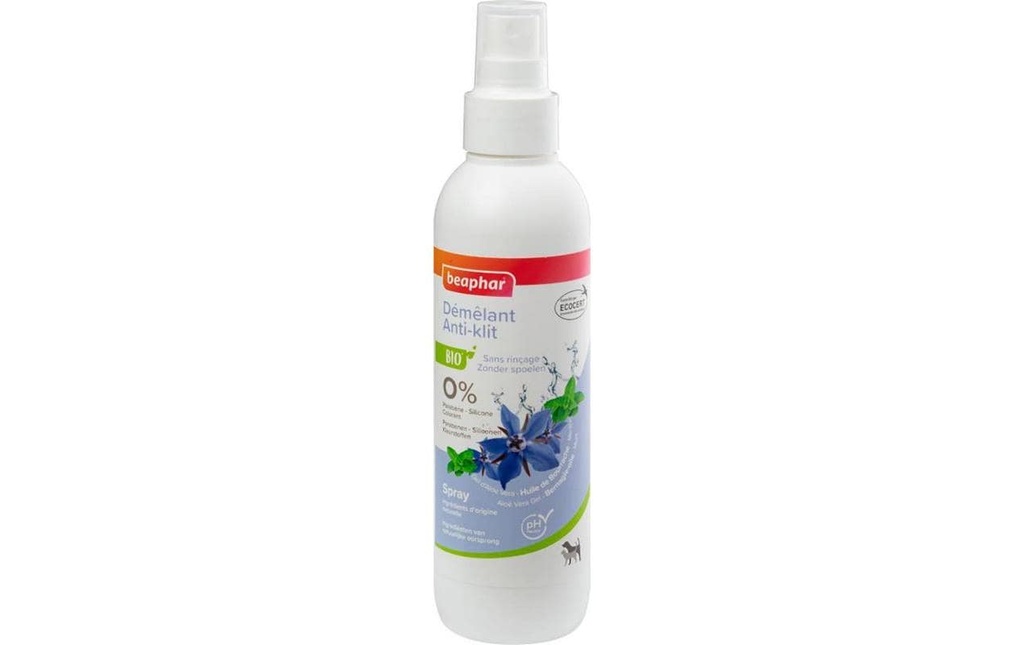 Beaphar Spray démêlant Bio, 200 ml