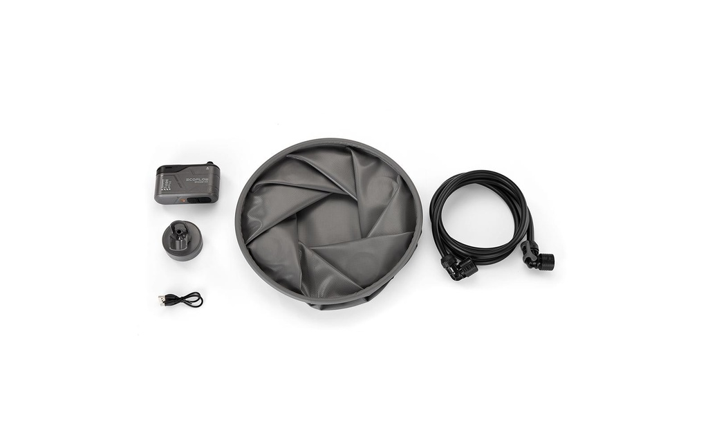 EcoFlow Kit de douche série WAVE Noir