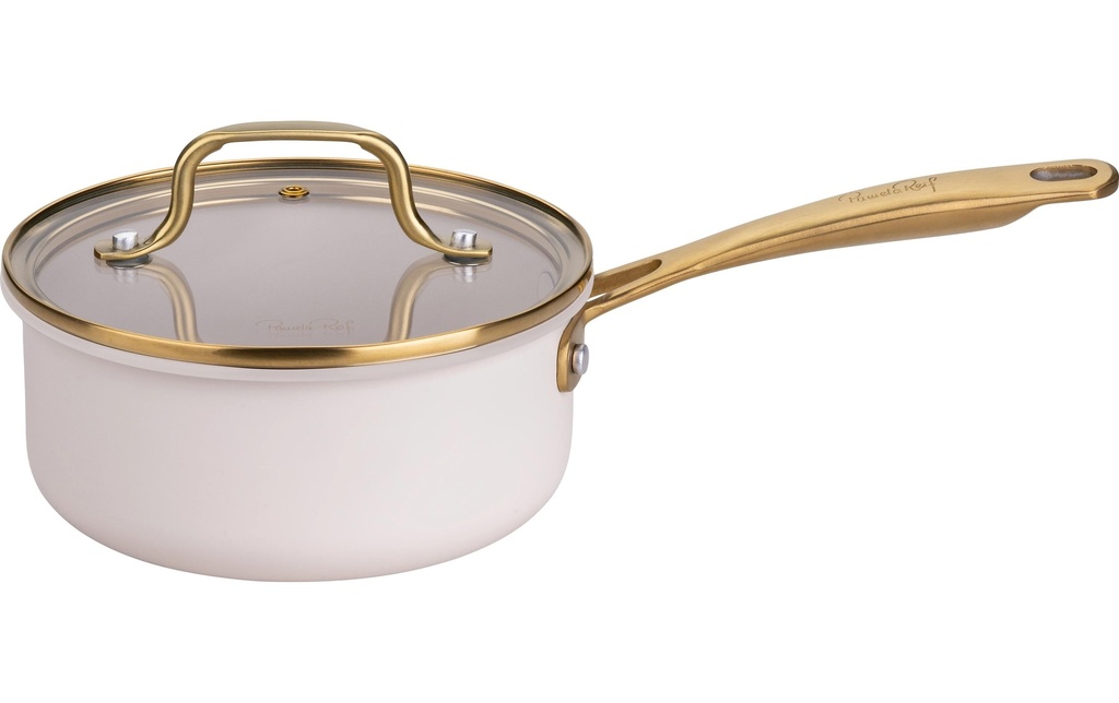 Fackelmann Casserole avec manche Signature 16 cm, beige / or