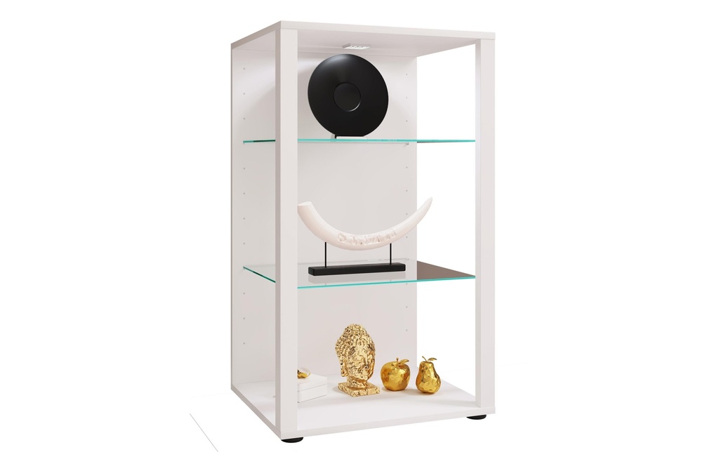 VCM Vitrine Glasol XL 52 x 90 cm, blanc