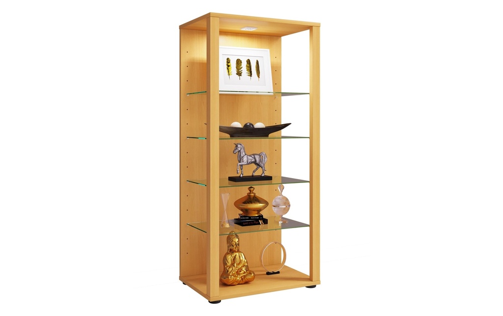 VCM Vitrine Glasol III 52 x 115 cm, hêtre