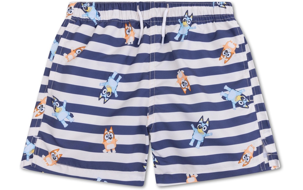 Swim Essentials Maillot de bain UV Bluey Taille 110-116,  Bleu/blanc rayé
