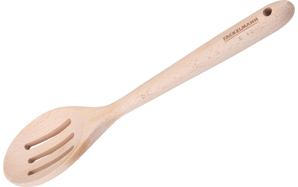 Fackelmann Cuillère à décanter, bois de hêtre, 28 cm
