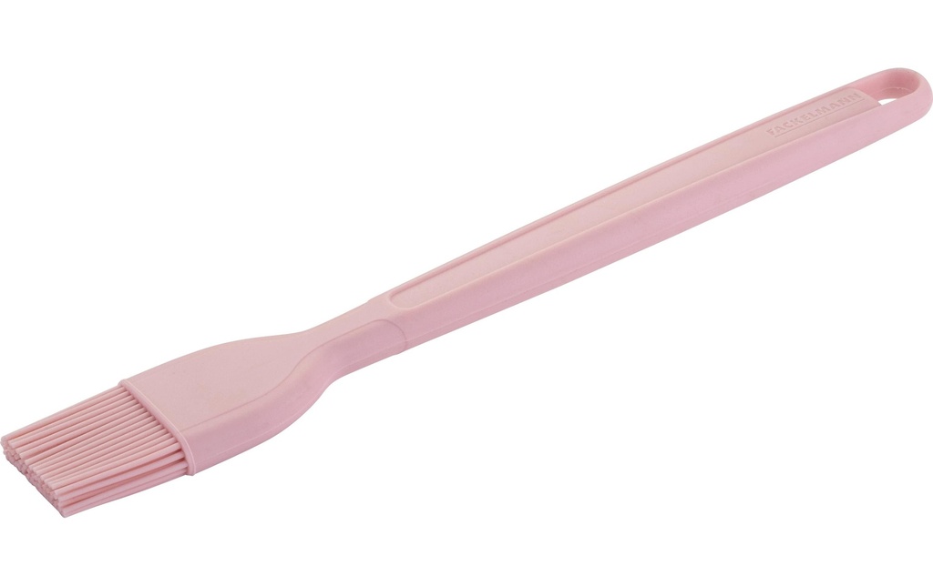 Fackelmann Pinceau à pâtisserie Pinceau à pâtisserie Silicone, rose pastel