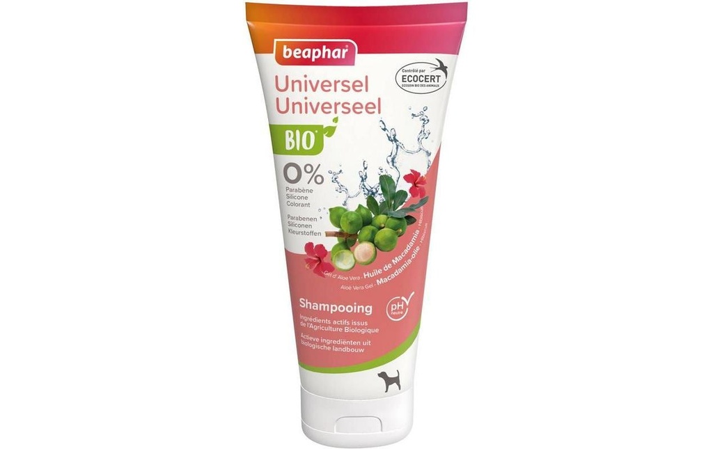 Beaphar Shampooing Bio, universel, 200 ml