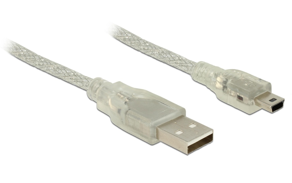 Delock Câble USB 2.0  USB-A - Mini-USB B 0.5 m