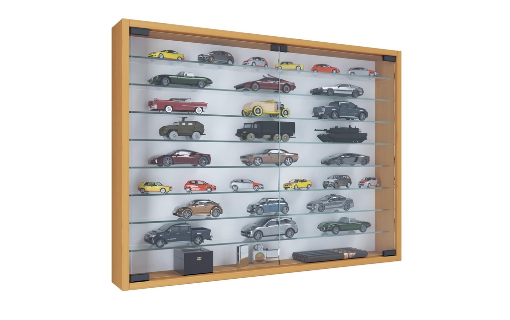 VCM Vitrine Mandosa XXL 80 x 60 cm, blanc