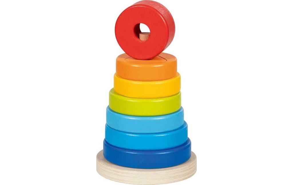 Goki Tour d'empilage de formes 15 x 9 cm