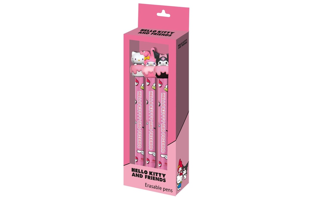 Sombo Stylos gel Hello Kitty 3 pièces