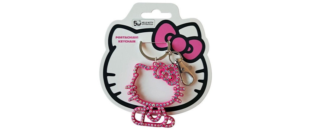 Sombo Porte-clés Hello Kitty avec strass