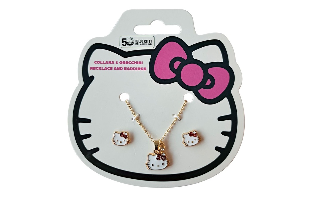 Sombo Hello Kitty Collier et boucles d'oreilles