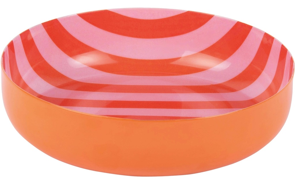 present time Coupe Bowl Animado Small, Bright orange / Soft pink