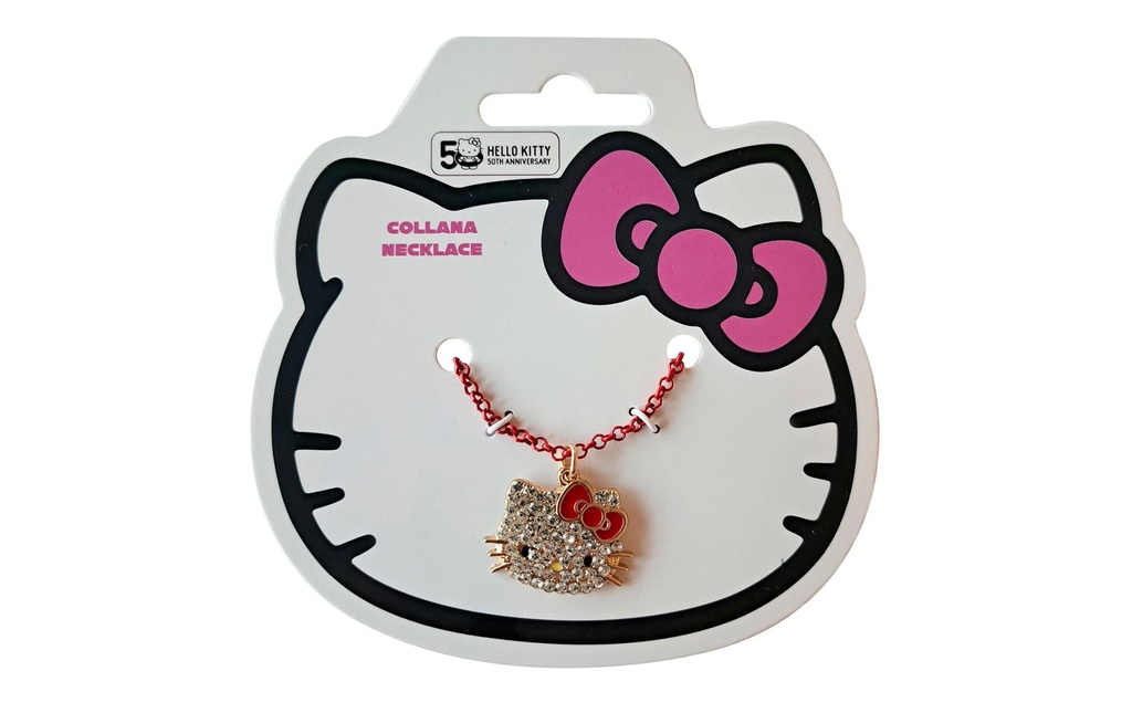 Sombo Collier Hello Kitty avec strass