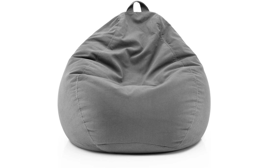 Lumaland sac pour s'asseoir 250 l Confort Polyester (PES), Gris