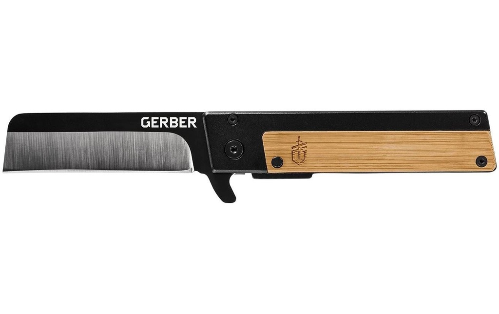 Gerber Couteau à une main QUADRANT bamboo Noir