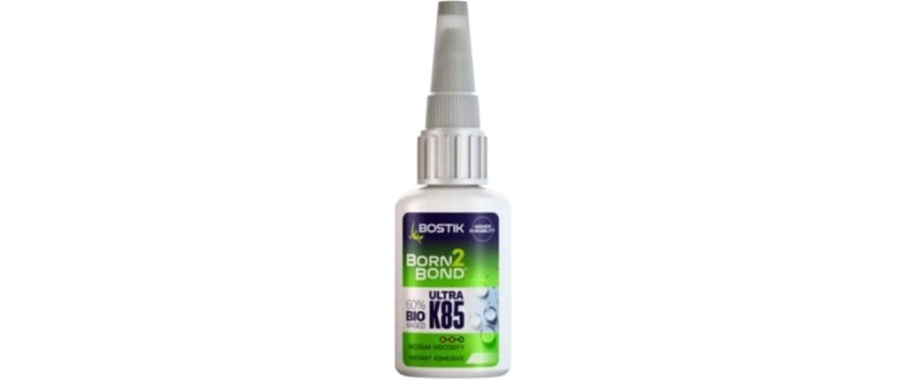 Bostik BORN2BOND Ultra K85 MV Adhésif instantané 20 g, Transparent