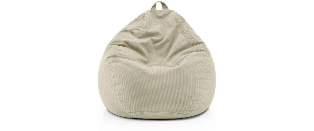 Lumaland sac pour s'asseoir 120 l Confort Polyester (PES), Beige