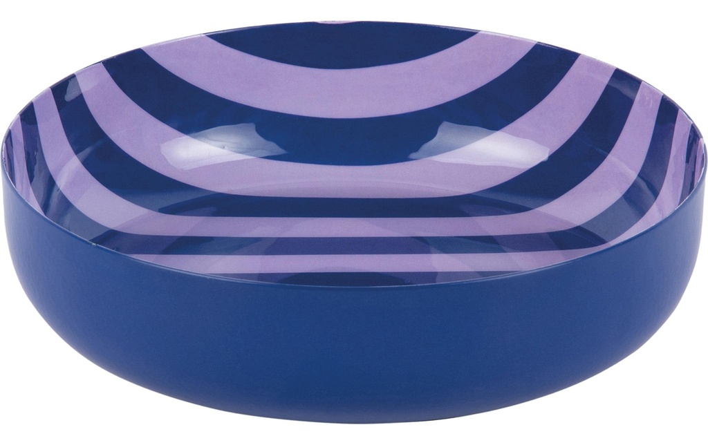present time Coupe Bowl Animado Small, Cobalt blue / Soft purple