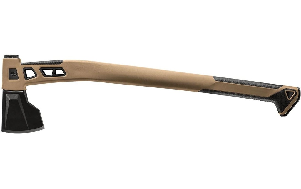 Gerber Hache de survie BUSHCRAFT Coyote, tête de marteau, Paracord