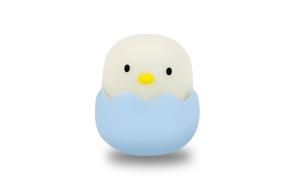 Sombo Veilleuse Bébé Eggy Bleu bébé 5 cm