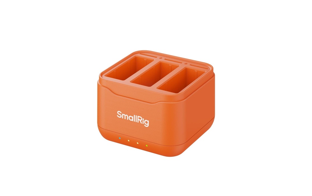 Smallrig Chargeur de batterie de caméra pour DJI Action 6 / 5 Pro / Osmo 360