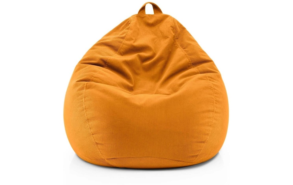 Lumaland sac pour s'asseoir 185 l Confort Polyester (PES), Jaune