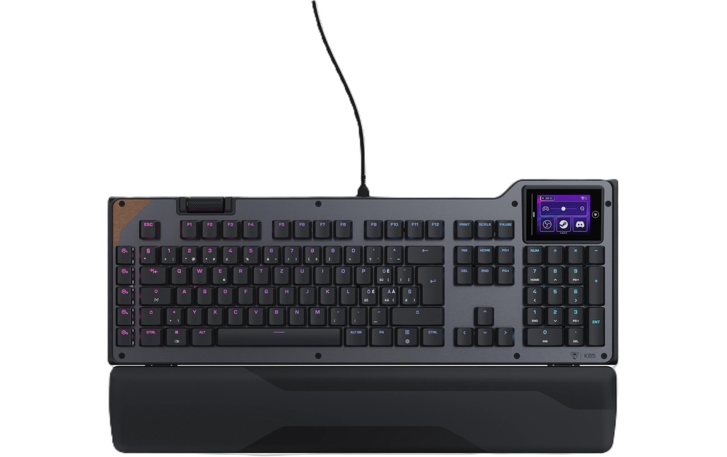Turtle Beach Clavier de gaming Command Series KB5 Noir PC CH-Layout