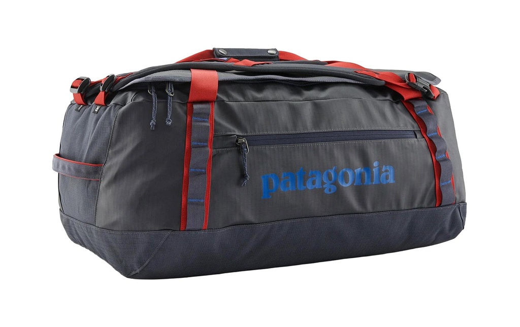 Patagonia Sac de sport Trou noir bleu/rouge, 55 l