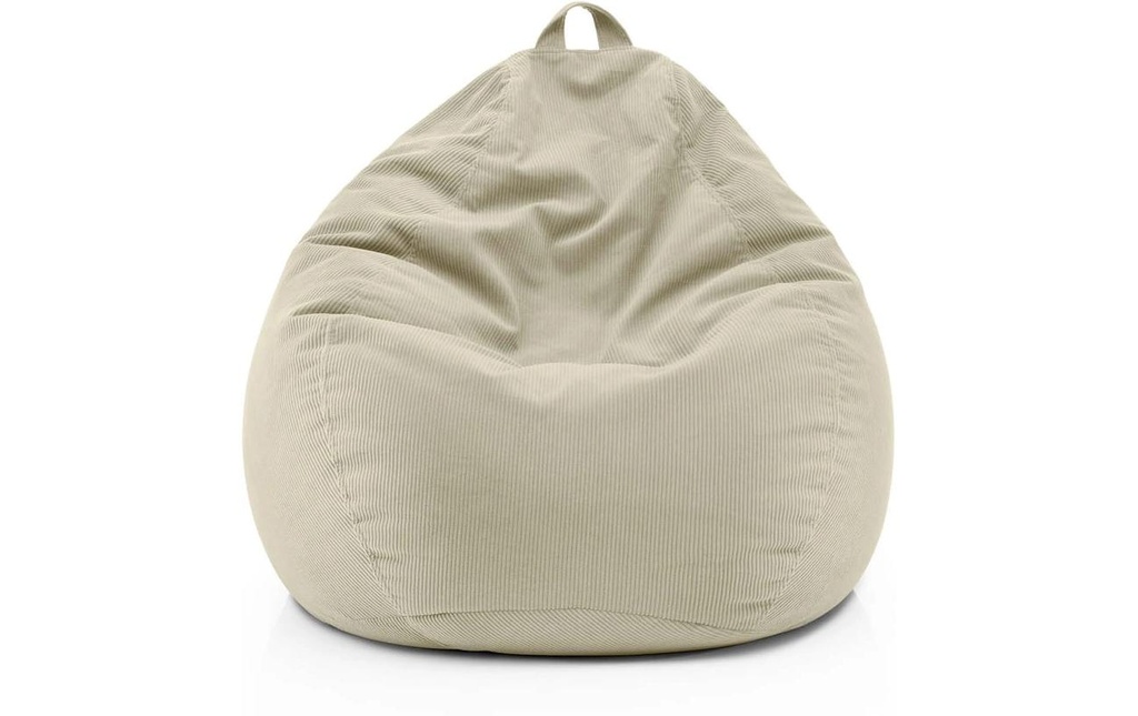 Lumaland sac pour s'asseoir 250 l Confort Polyester (PES), Beige