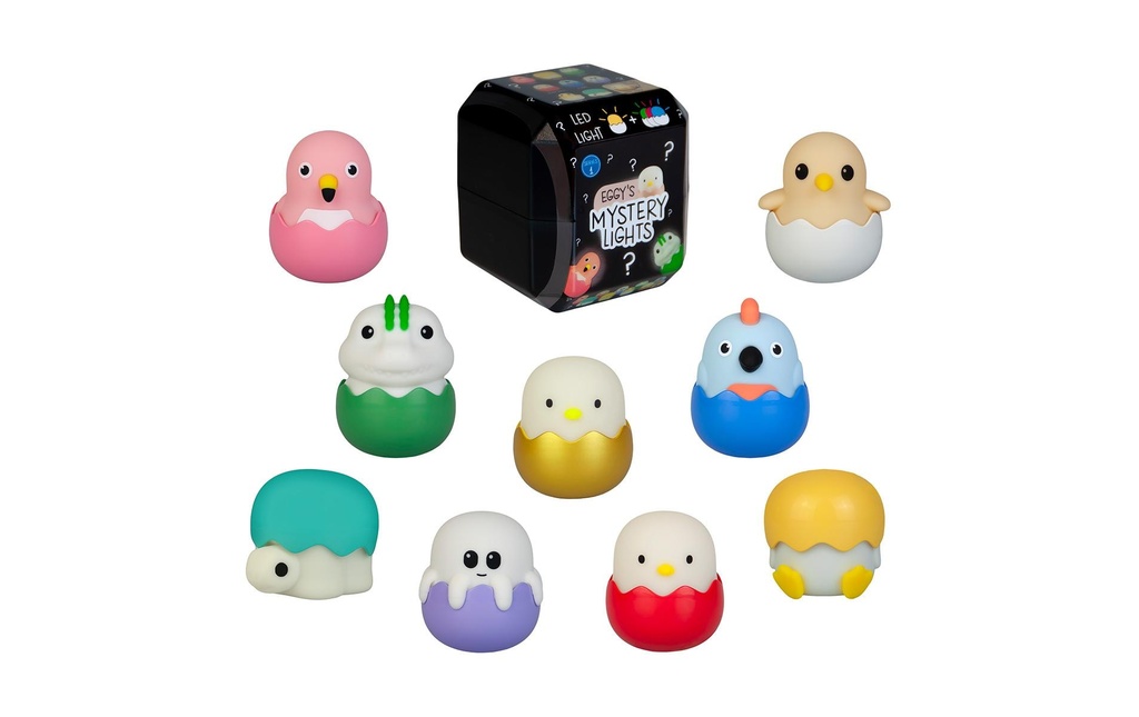 Sombo Veilleuse Eggy Mistery environ 5 cm